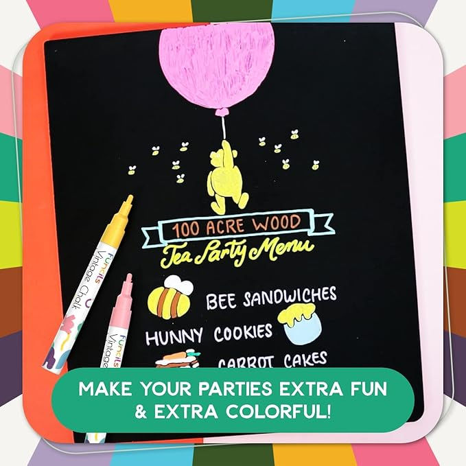 Thumbnail: 10 Vintage 3mm Chalk Markers