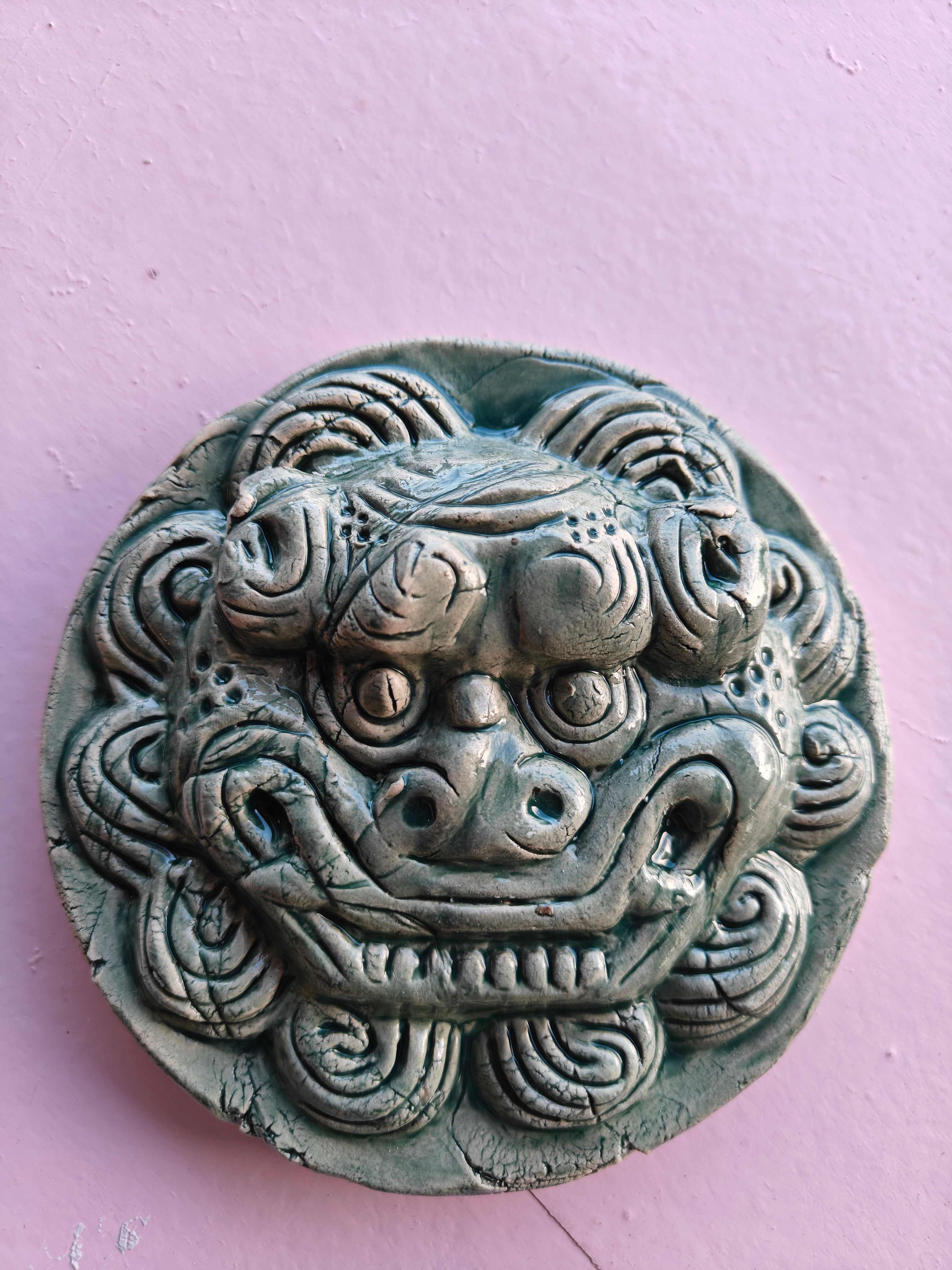 Dragon Wadang Roof tile/ Eave tile decoration