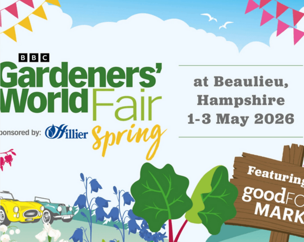 BBC Gardeners World Spring Fair, Beaulieu GIG #1 - Friday 1st May