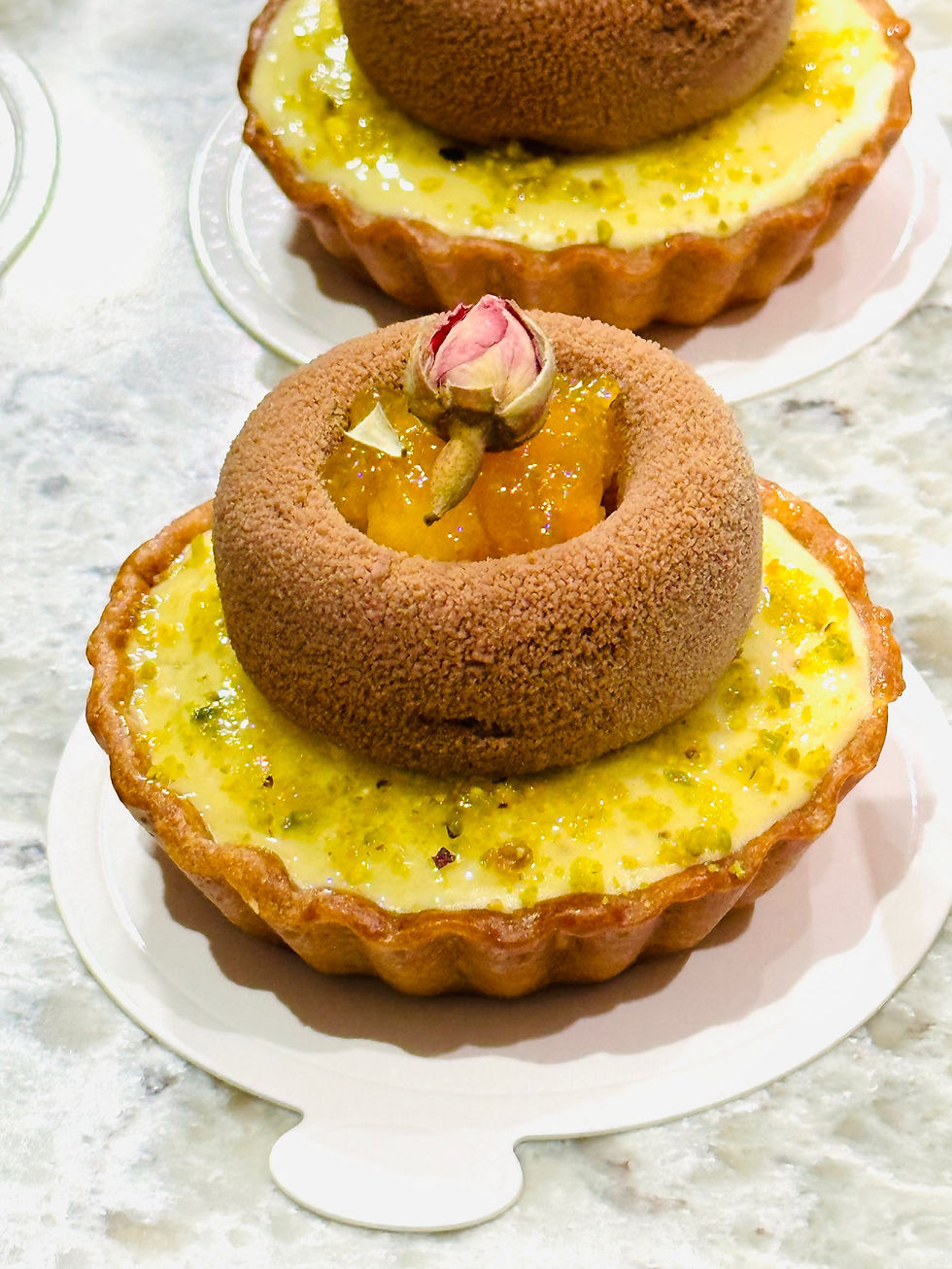 Moroccan Mascarpone Orange  Mini Tart (12 units)