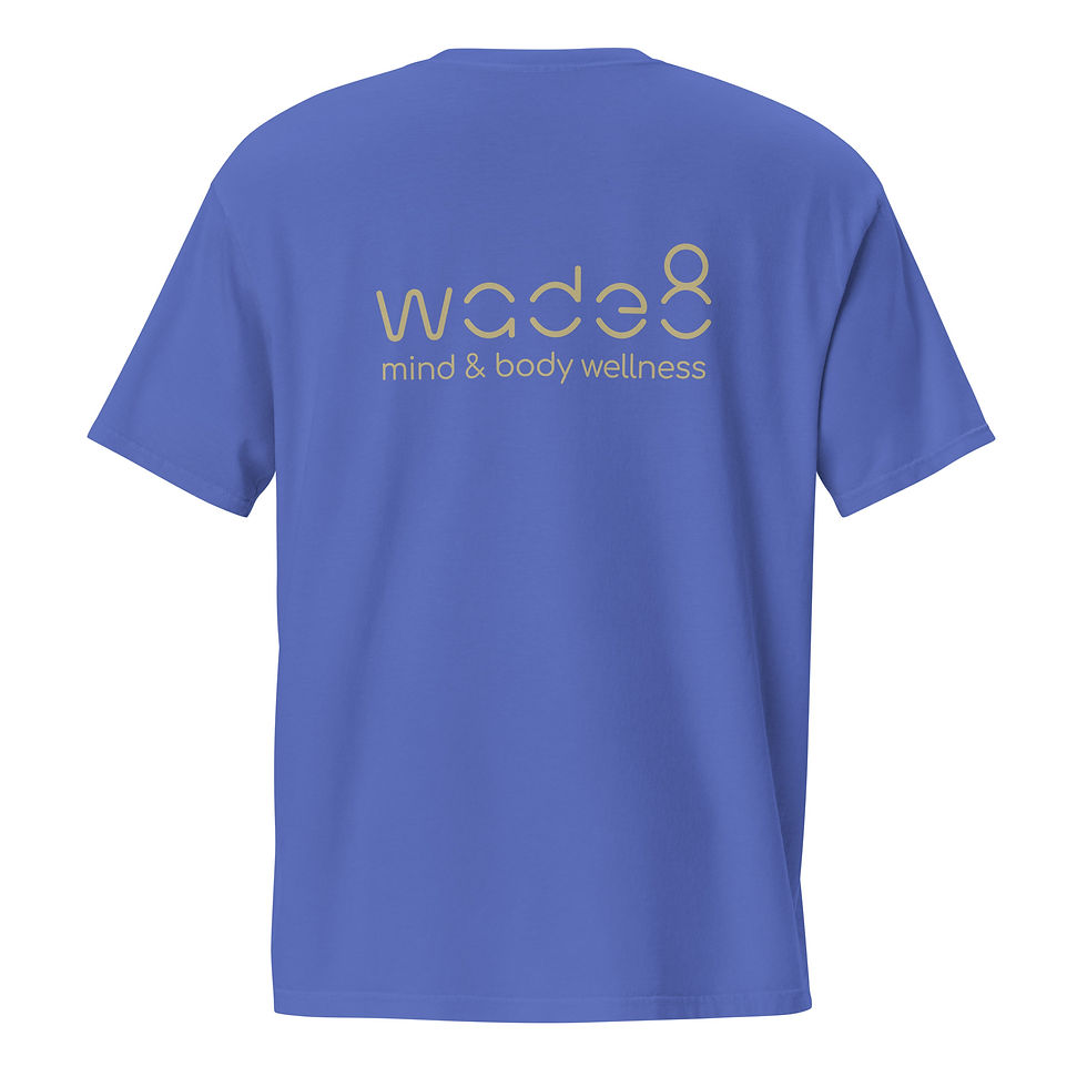 Thumbnail: Wade8 Unisex garment-dyed pocket t-shirt