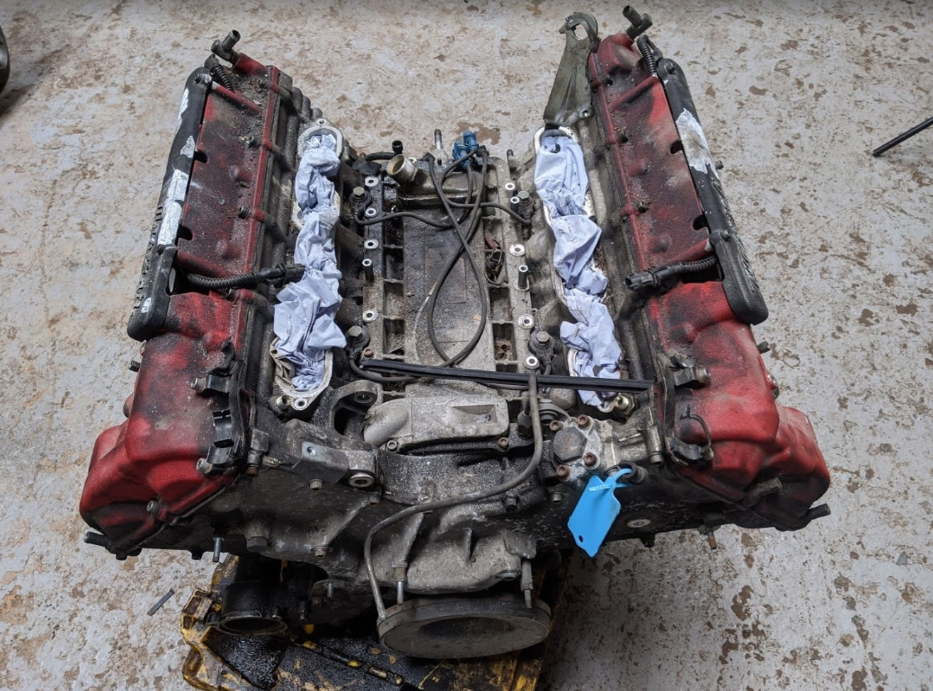 MASERATI QUATTROPORTE 4.2 V8 2005 BARE ENGINE