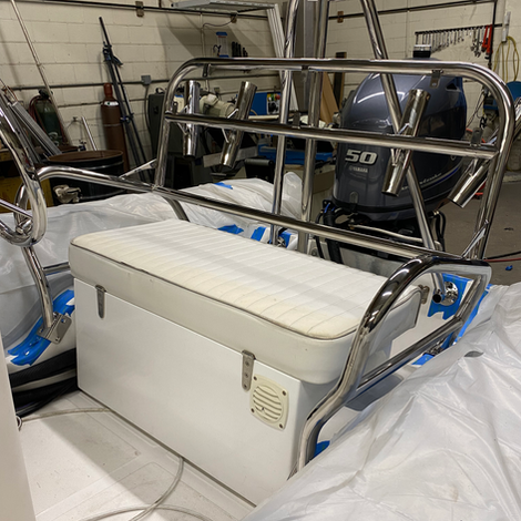 custom stainless, inflatable yacht tender