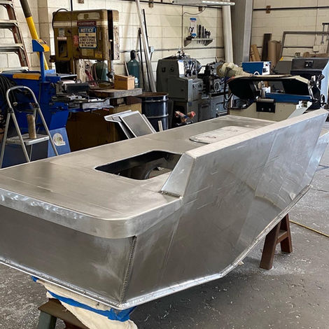 oxe diesel, motor bracket, aluminum fabrication