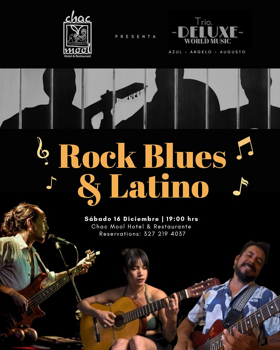 Live music at Chac Mool 