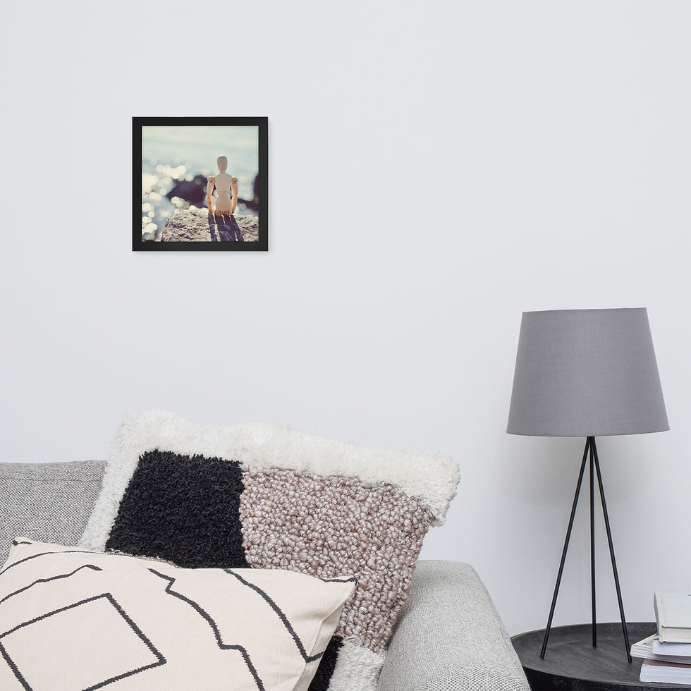 Thumbnail: Framed photo paper poster