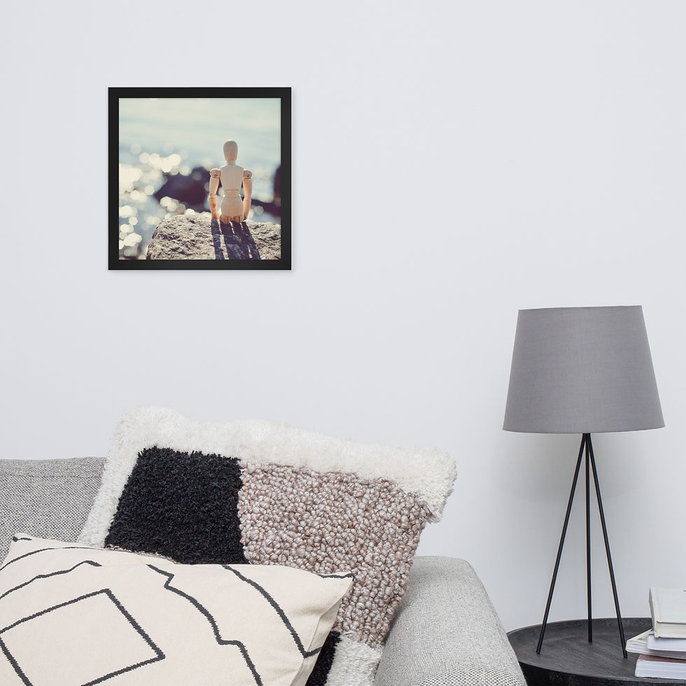 Thumbnail: Framed photo paper poster
