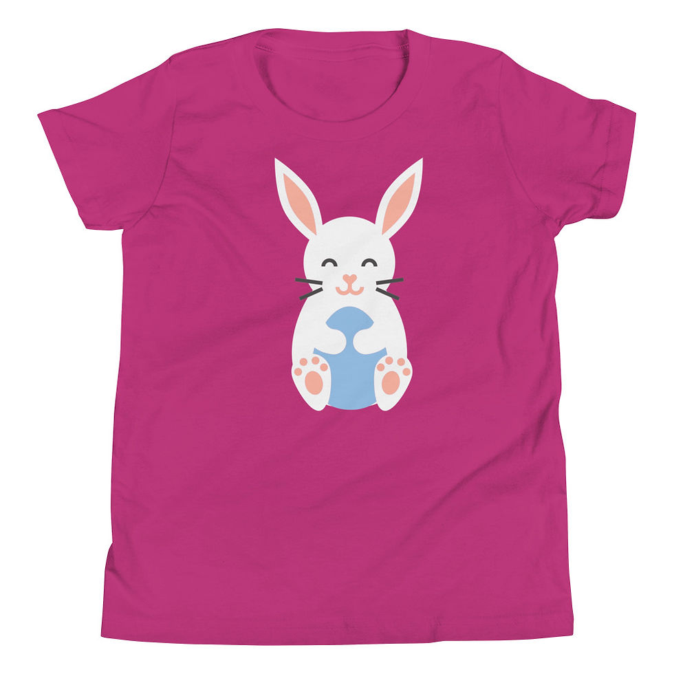 Thumbnail: Bunny Youth Short Sleeve T-Shirt