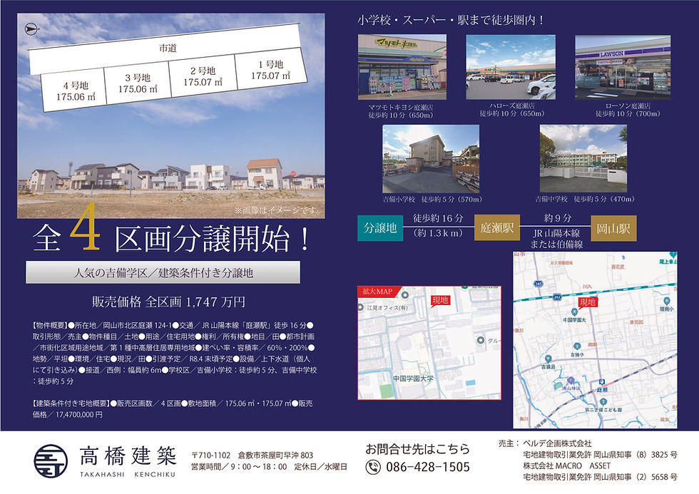 新規分譲開始