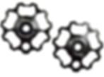 Thumbnail: Ti Ceramic Derailleur Pulleys: Fit Shimano 9/10/11,  Sram 10 Road, & Sram 9 MTB