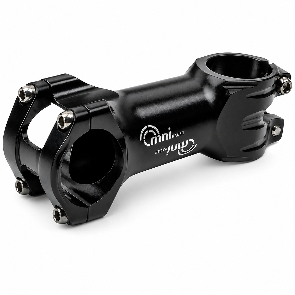 Thumbnail: RACE-Lite Ultra-Light Alloy Handlebar Stem & Ti Bolts: BLACK