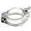 Thumbnail: Alloy Front Derailleur Adapter Clamp: Silver