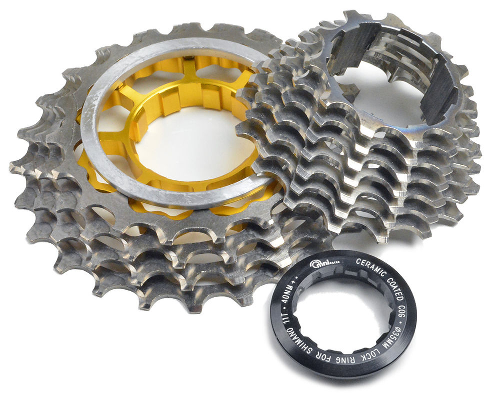 Thumbnail: Campagnolo RACE-Lite Titanium Cassette: 11 Speed