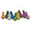 Thumbnail: RACE-Lite Bicycle Bottle Cage Bolt Set (4 each)