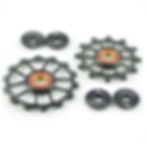 Thumbnail: RACE-Lite OVERSIZE Ti Ceramic Derailleur Pulley Set for Shimamo/Sram 11-12 Speed
