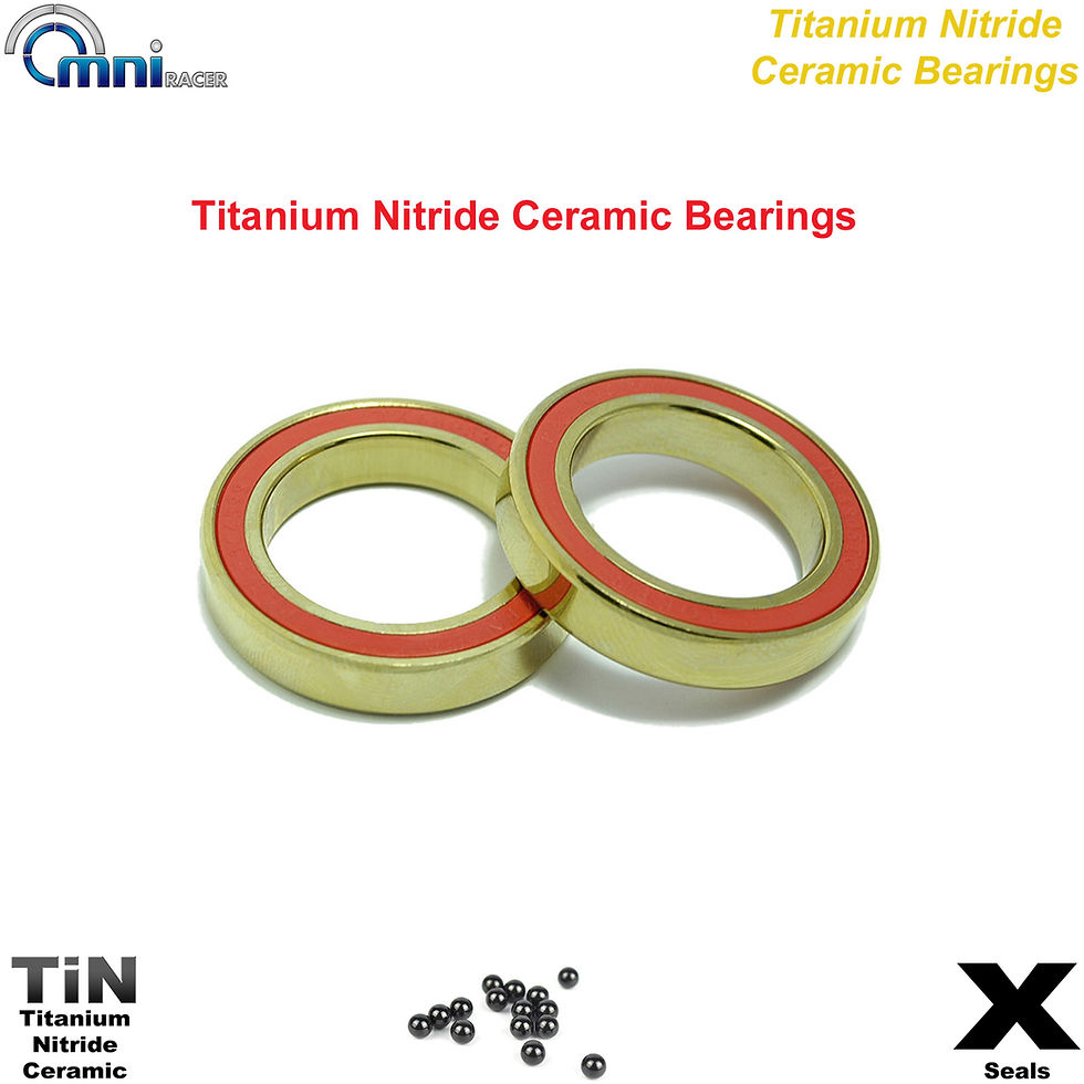 Thumbnail: BB30 Ti Ceramic bottom bracket for Shimano or Sram GXP Crankset