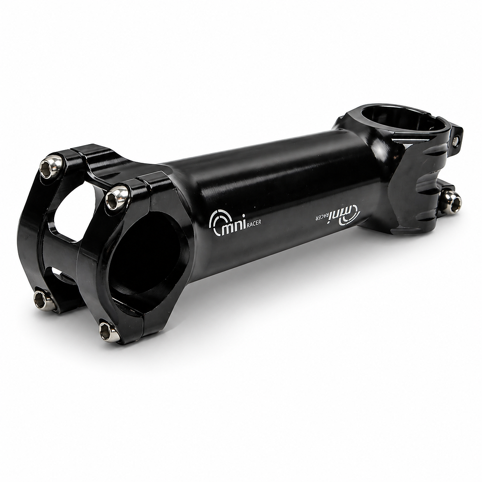 Thumbnail: RACE-Lite Ultra-Light Alloy Handlebar Stem & Ti Bolts: BLACK