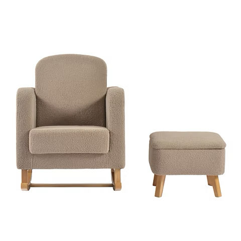 Thumbnail: Soother Nursing Chair & Stool
