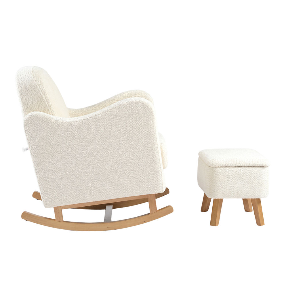 Thumbnail: Soother Nursing Chair & Stool
