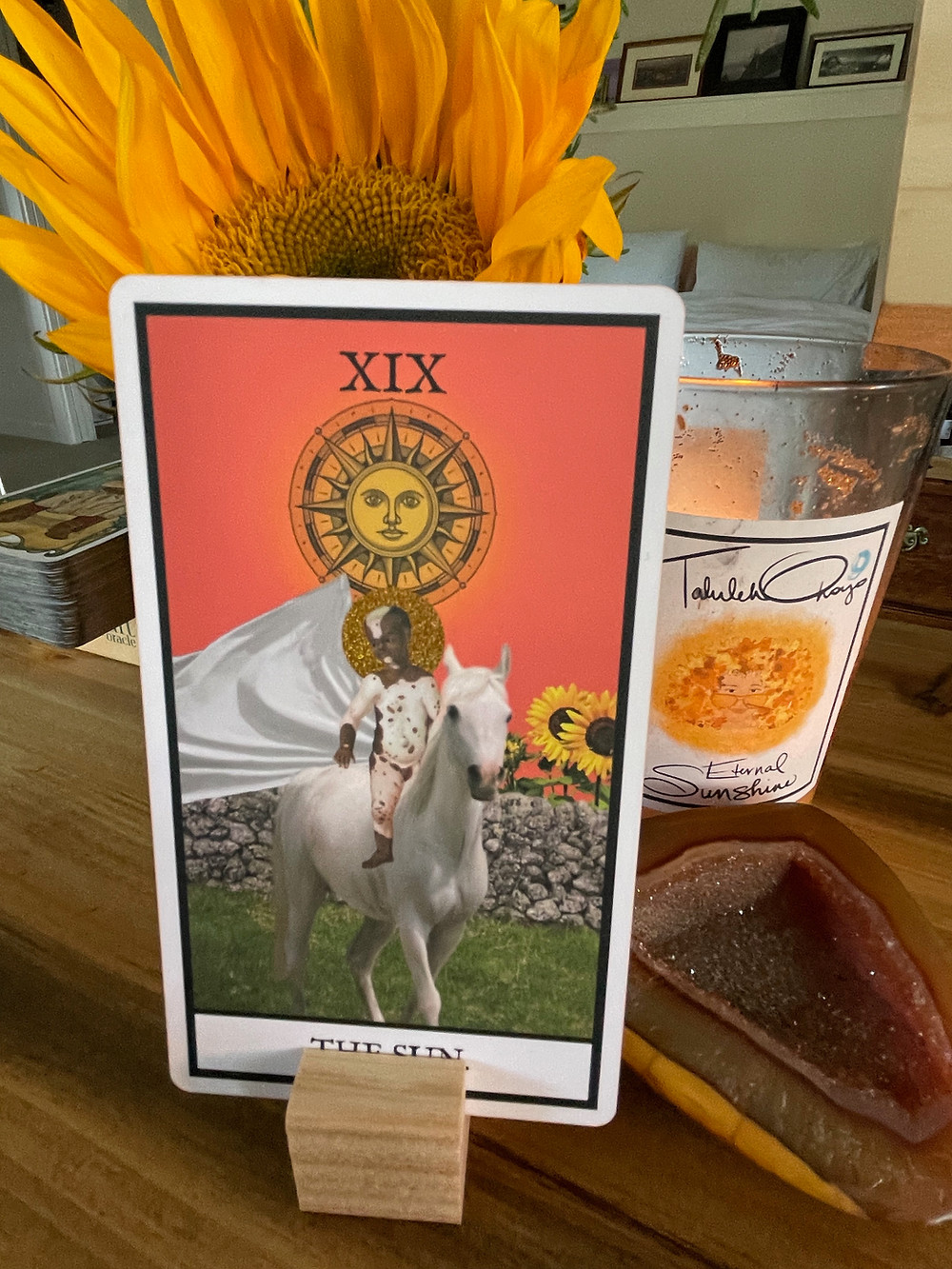 Black Tarot Cards, BIPOC Tarot, Tarot Cards, The Sun Tarot Card