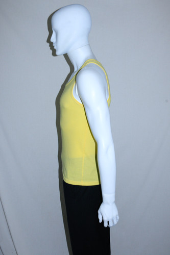 Raf Simons color blocked tank top 2007ss（Raf Simons tank