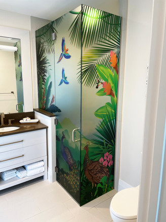 Jungle Fever, Etched Film Design