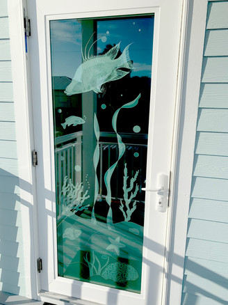 Single door residential tropical underwater custom design