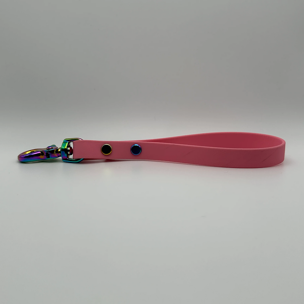 Thumbnail: Mini Me Match Wristlet (Pastel Pink)