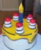 cartoon cake