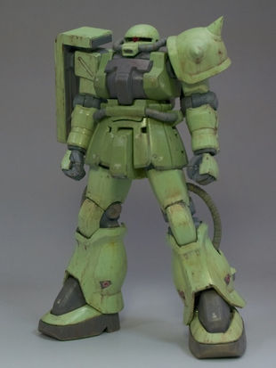 HGUCザクII F2型作例