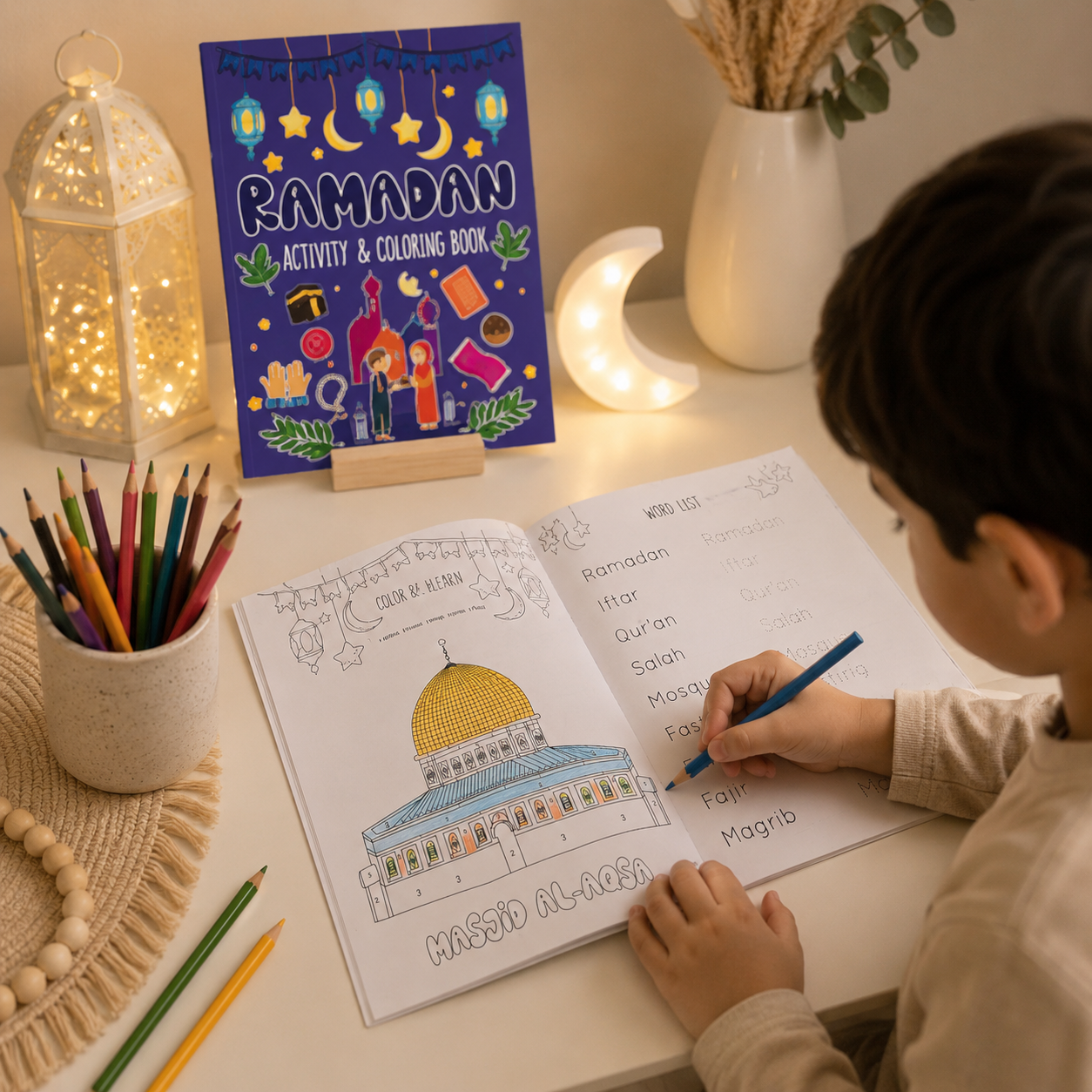 Ramadan Activity and Coloring Book
