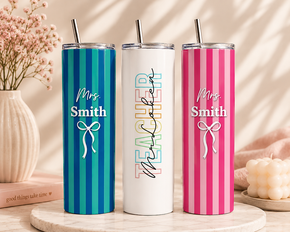 Thumbnail: Teacher Tumbler Collection