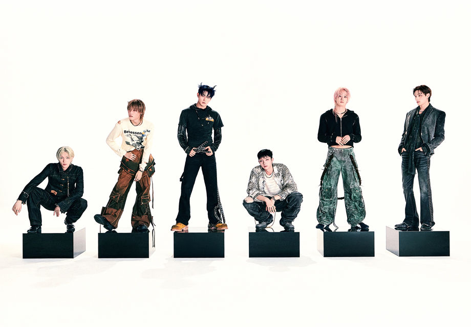 Roupas chamativas e autenticas é uma das qualidades que se destaca no universo do K-pop, vestir-se bem é um fator básico. - Divulgação: FNC Entertainment, P1HARMONY.