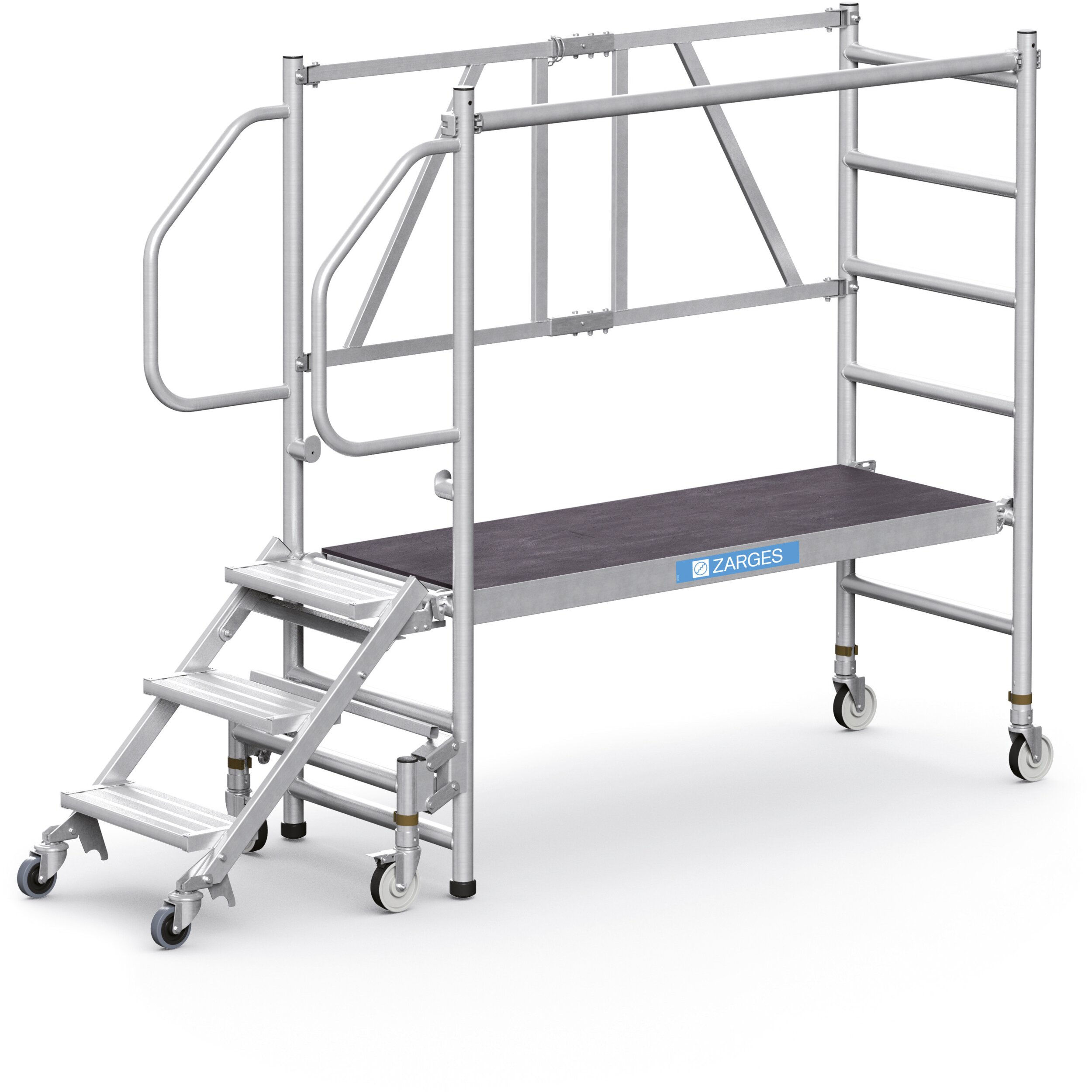 Zarges Workmaster T Folding Work Platform with Steps
