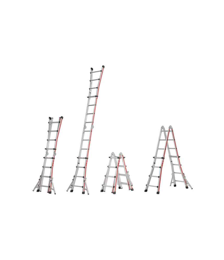 Thumbnail: Telescopic multi-functional ladder