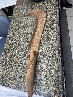 PM prende homem com foice por ameaça e descumprimento de medida protetiva em Jaguariúna