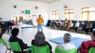 ‘Agosto Lilás’: Cras Florianópolis discute os direitos da mulher