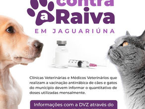 Vigilância de Zoonoses de Jaguariúna intensifica mapeamento de vacinação antirrábica