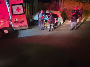 Motorista embriagado perde controle do carro e arranca coqueiro em Jaguariúna.
