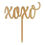 Thumbnail: Script XOXO Acrylic Cake Topper
