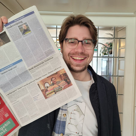 Ik sta in de krant!