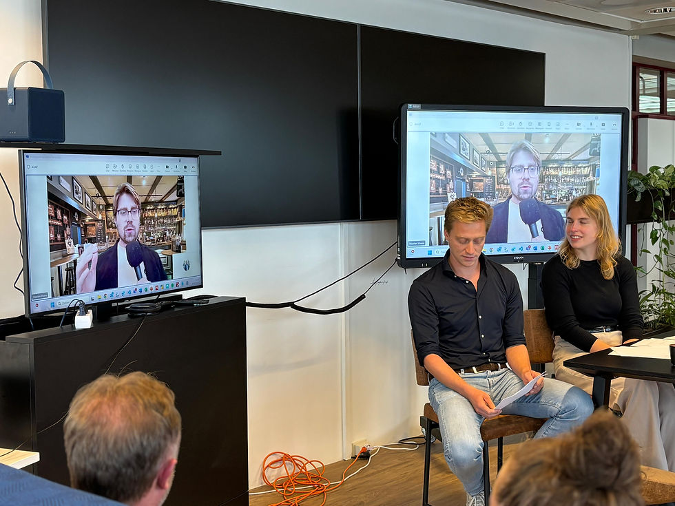 Optreden bij Count & Cooper kwartaaldag