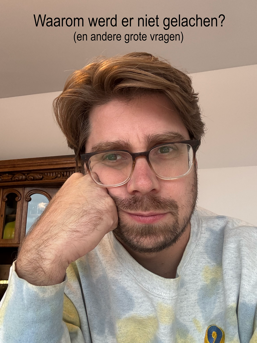 Maarten Vissers denkt na over het humormysterie