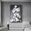 Thumbnail: Geometric Figure Canvas Print with Frame