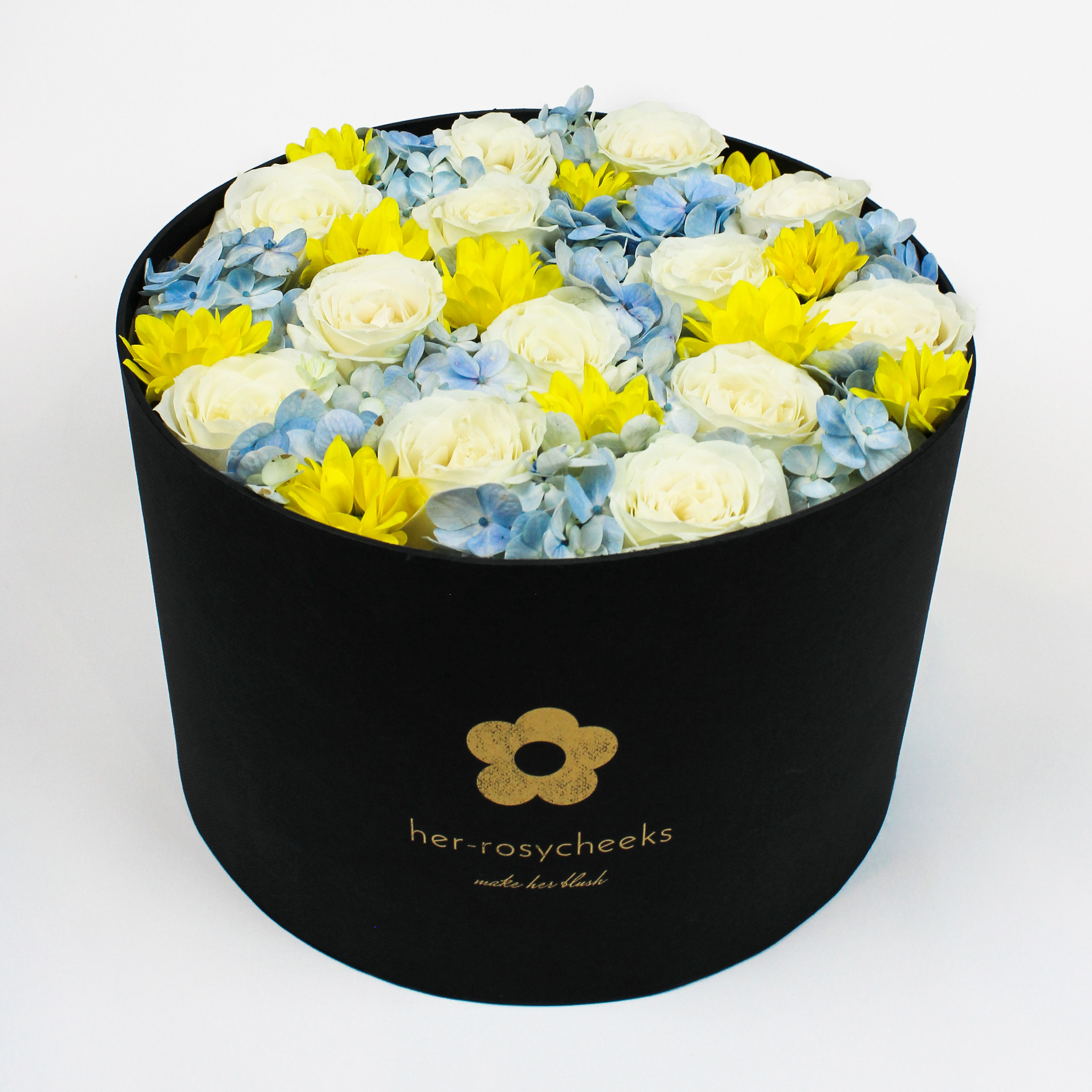 White Bloom-in-Box (L)