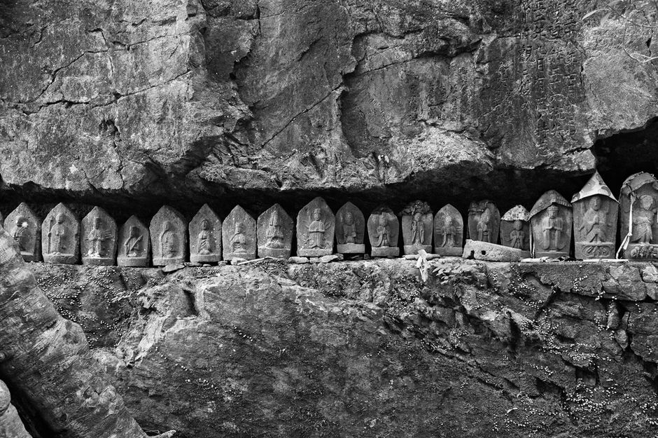 A grave marker embedded in the quay — Straight Photography