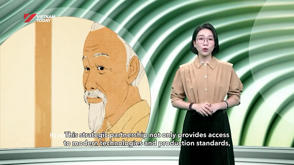 DeeDee and Hoang Thi The: Fate & Destiny Featured in French-Language News Report