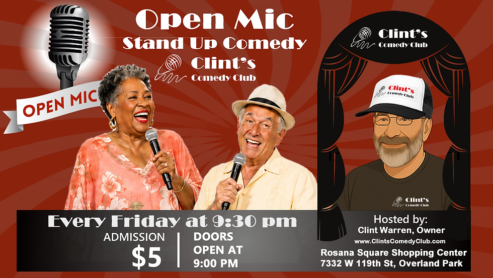 Open Mic Friday - August 7th