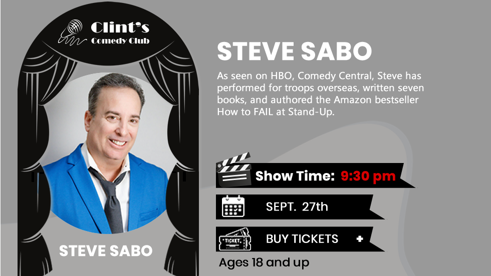 Comedian Steve Sabo