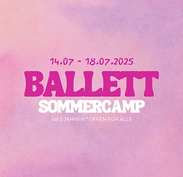 Ballett Sommer Camp // Ballet Summer Intensive NRW